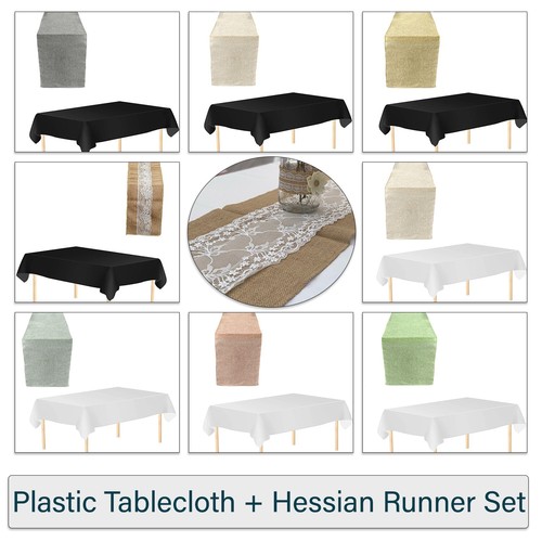 Rustique jute chemin - rustique, table