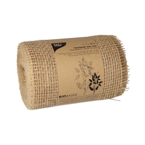Papstar jute chemin table - jute,