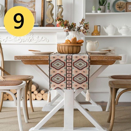 Chemins table gland frange - chemins,