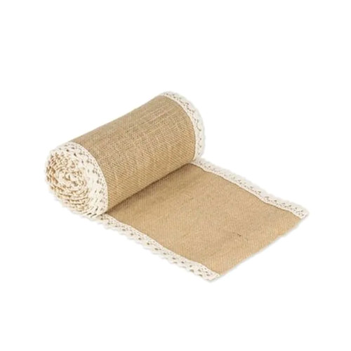Chemin table jute - chemin, dentelle
